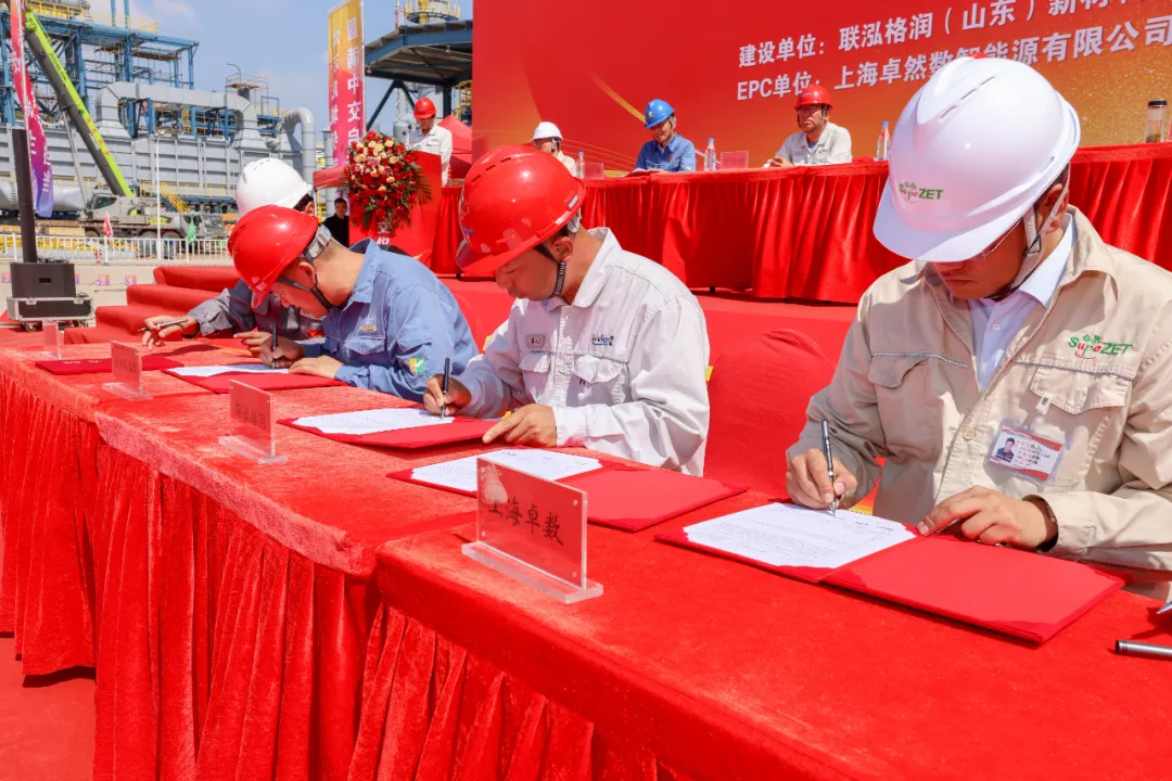 尊龙时凯股份总承包联泓格润24万吨/年聚醚多元醇项目圆满中交